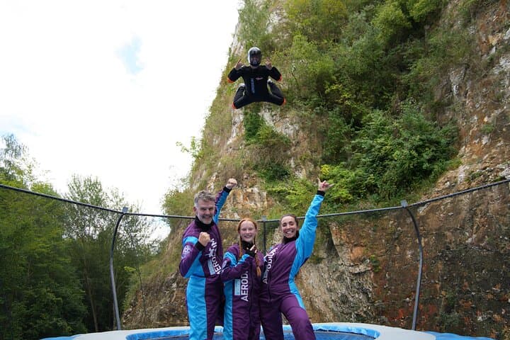 Fly in a Chalk Quarry: Outdoor Wind Tunnel Skydiving in Kent photo 6
