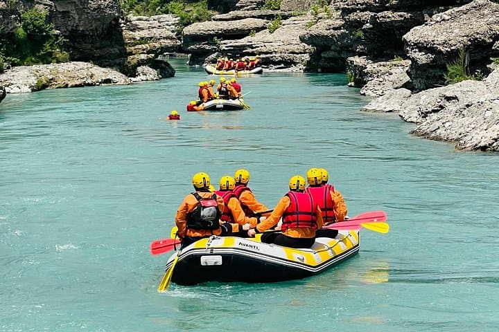 Rafting Vjosa: Paddle the Last Wild River of Europe from Përmet