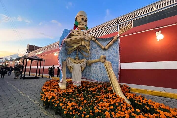 Experience Atlixco's Day of the Dead: Monumental Catrinas & Cempasúchil Fields photo 3