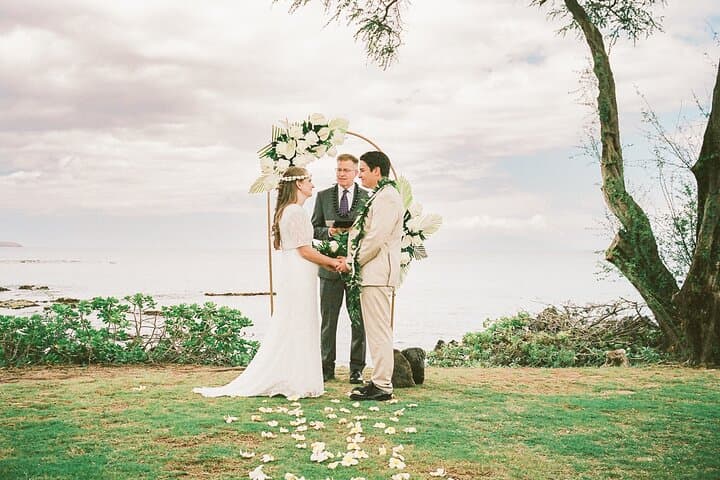Get Married on Maui — Intimate Maluaka Beach Wedding & Sunset Ceremony in Makena