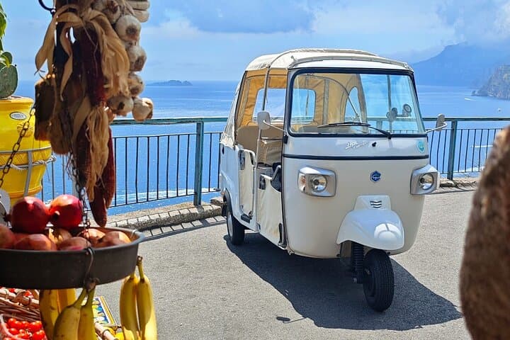 Amalfi Coast Ape Tuk-Tuk Tour from Sorrento & Positano: Private Coastal Drive photo 2