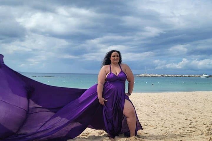 Montego Bay Flying Dress and Kayak Photo Shoot — Capture Caribbean Motion photo 2