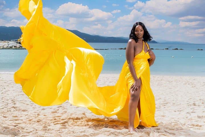 Montego Bay Flying Dress and Kayak Photo Shoot — Capture Caribbean Motion photo 4