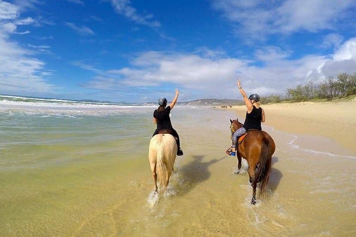 Ride the Shore, Soar Over Rice Fields: Bali Ubud Zipline and Beach Horse Ride photo 3