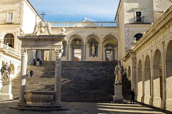 Montecassino to Casamari: Private Abbeys & Waterfalls Day Trip from Rome