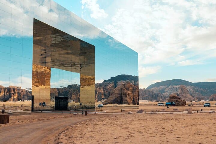 Maraya Al Ula: Visit the World's Largest Mirrored Building in Saudi Arabia