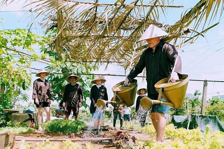 Hoi An Bike Tour: Tra Que Farming and Vietnamese Cooking Experience photo 2