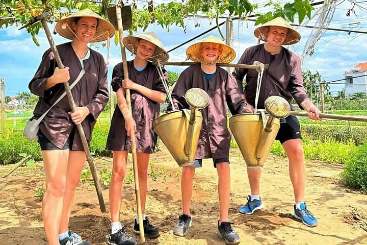 Hoi An Bike Tour: Tra Que Farming and Vietnamese Cooking Experience photo 3