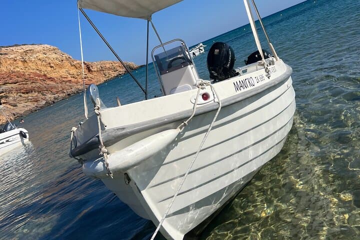 Sail Milos: Private Boat Rentals to Kleftiko and Hidden Beaches photo 3