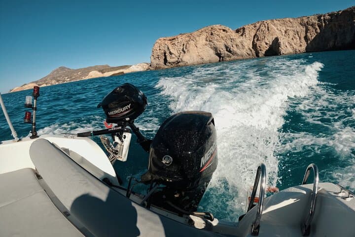 Sail Milos: Private Boat Rentals to Kleftiko and Hidden Beaches photo 5