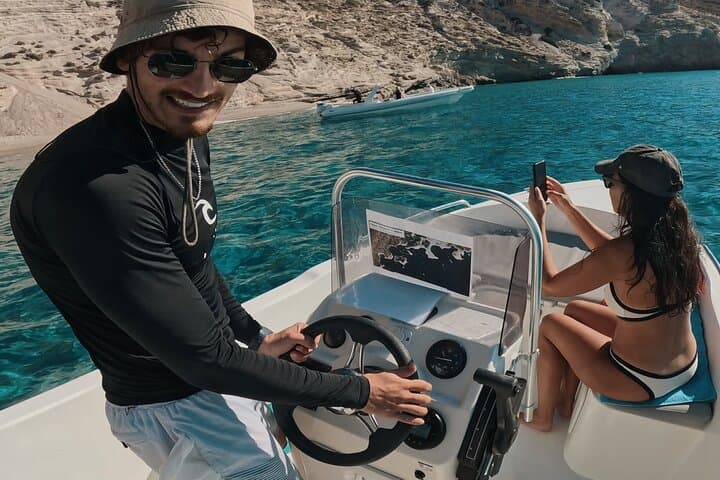 Sail Milos: Private Boat Rentals to Kleftiko and Hidden Beaches photo 6