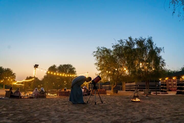 Dubai Night Desert Safari with Camel Ride, Sandboarding & Stargazing photo 6