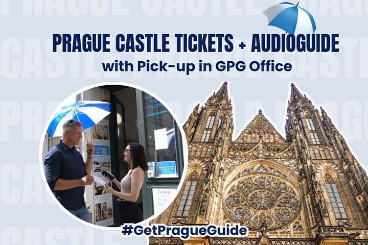 Prague Castle Audioguide Tickets — Pick Up at GPG Office & Visitor Tips
