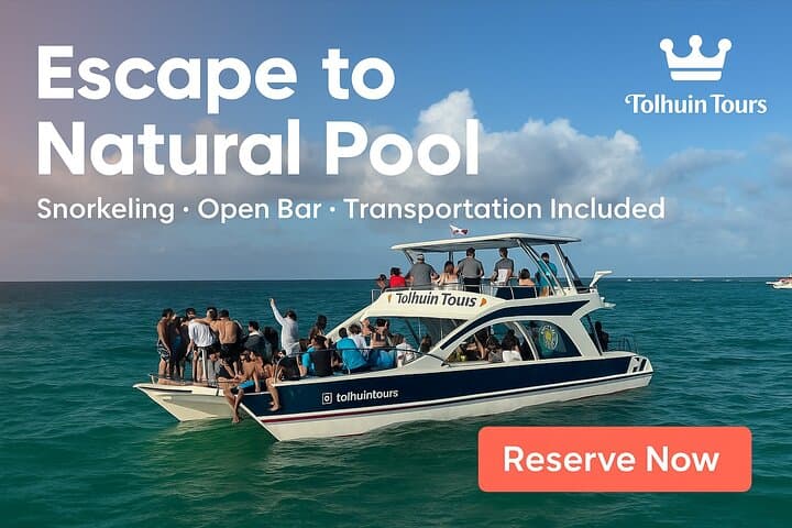 Private Catamaran to Punta Cana Natural Pool and Snorkel — Punta Cana Boat Tour