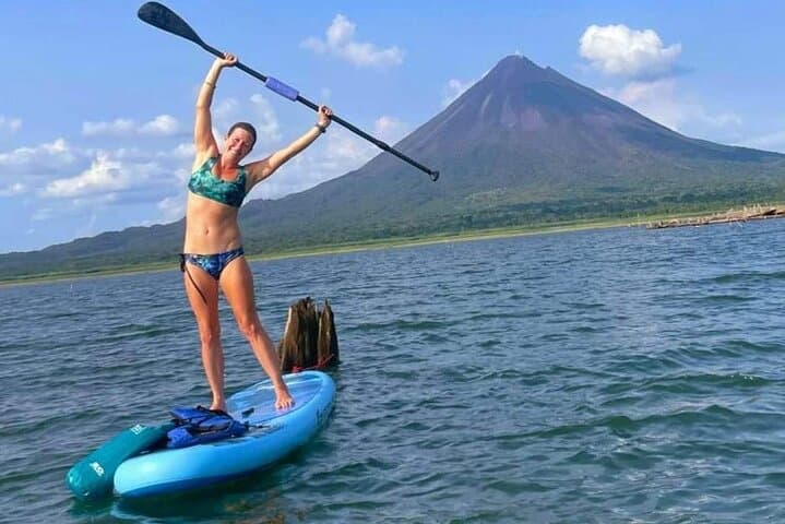 Paddleboarding on Arenal Lake: Volcano Views & Wildlife in La Fortuna photo 1