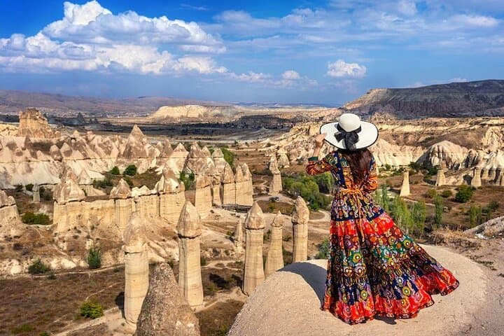 One-Day Cappadocia Red Tour: Fairy Chimneys, Göreme Open-Air Museum & Özkonak Underground City