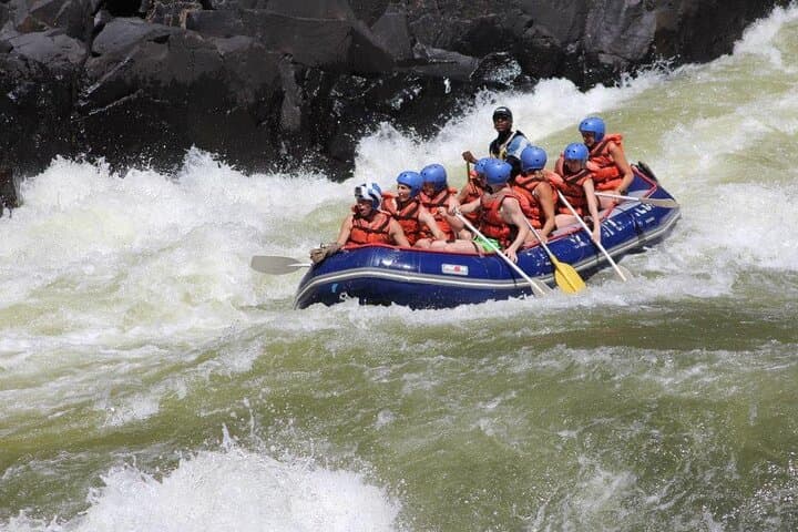 2-Day Zambezi Rafting, Rhino Walk & Chobe Safari from Livingstone