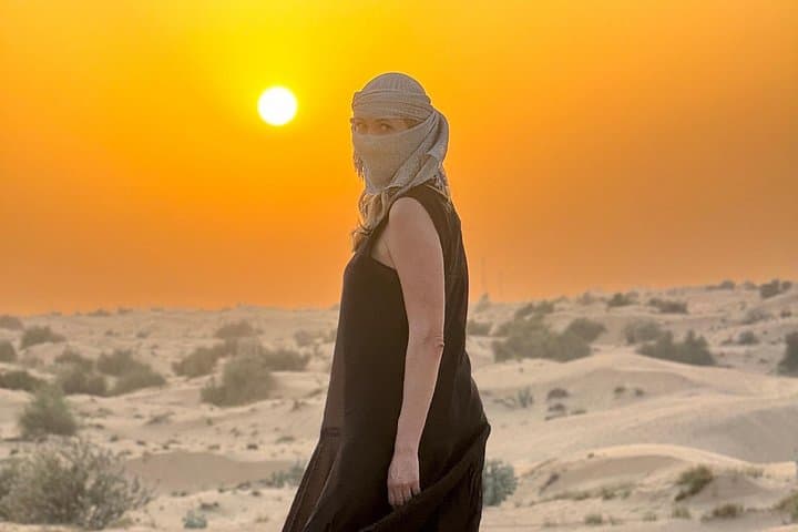 VIP Red Dunes Desert Safari in Dubai — Quadbiking, Dunebashing & BBQ Camp Evening photo 4