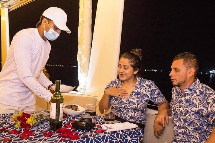 Moonlit Gourmet Dinner Cruise on Cartagena Bay — Luxury Catamaran Experience photo 2