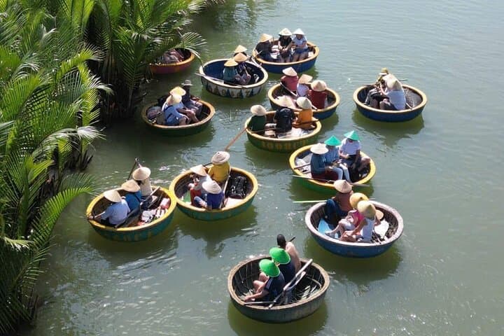 Hoi An Coconut Forest: Market-to-Table Cooking & Basket Boat Experience photo 2
