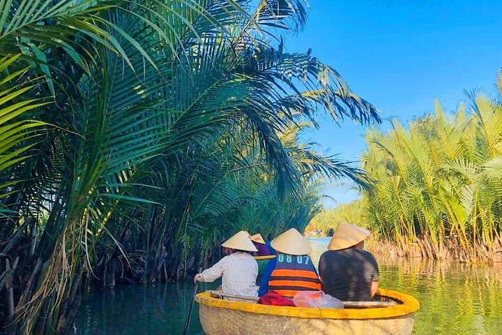 Hoi An Coconut Forest: Market-to-Table Cooking & Basket Boat Experience photo 3