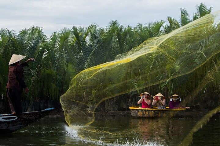 Hoi An Coconut Forest: Market-to-Table Cooking & Basket Boat Experience photo 4