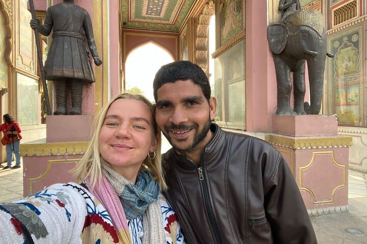 Jaipur Electric Motorbike Cultural Ride for Solo Female Travelers