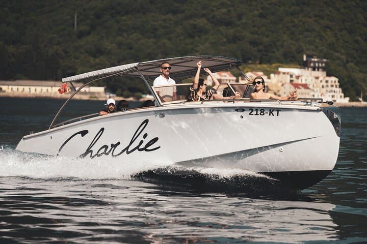 Kotor Private Boat Tour: Blue Cave, Mamula & Our Lady of the Rocks (4 hrs)