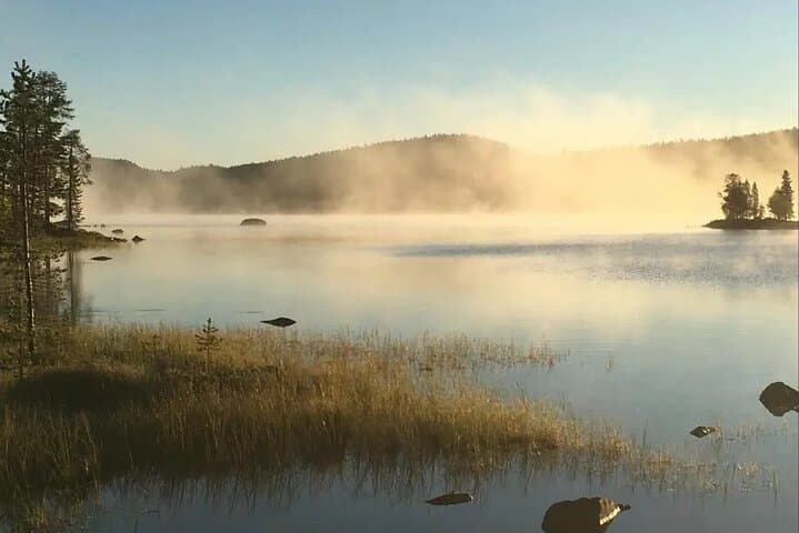 Lake Inari Summer Boat Tour: Ice Cave Visit & Campfire Experience photo 4