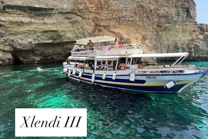 Half-Day Comino Cruise: Blue Lagoon, Crystal Lagoon & Sea Caves from Ċirkewwa photo 2