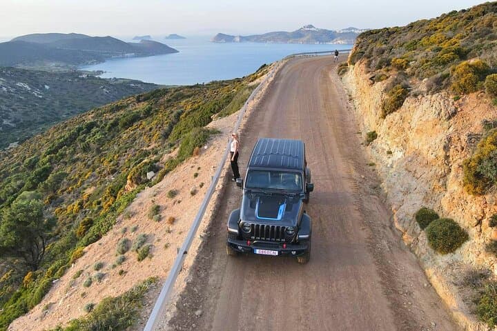 Private West Milos Jeep Sunset Safari with Picnic photo 2
