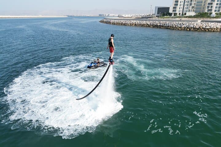 Flyboarding in Muscat: Fly Over Water at Al Mouj Marina photo 3