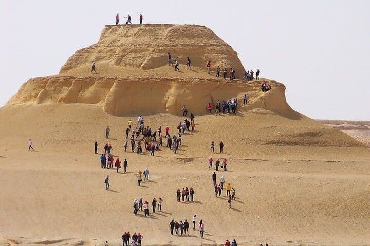 Cairo to Fayoum: Wadi El Rayan Desert Safari, Sandboarding & Felucca Ride photo 2