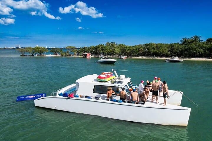 Private Miami Catamaran with Jet Skis, Banana Boat & Drinks