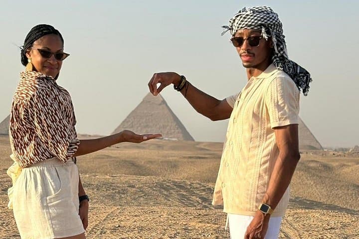 Giza Pyramids Camel Ride and ATV Quad Bike Private Half-Day Tour photo 2