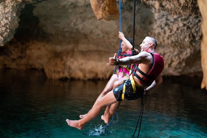 Snorkel Three Secret Cenotes and Join a Mayan Ceremony near Playa del Carmen photo 6