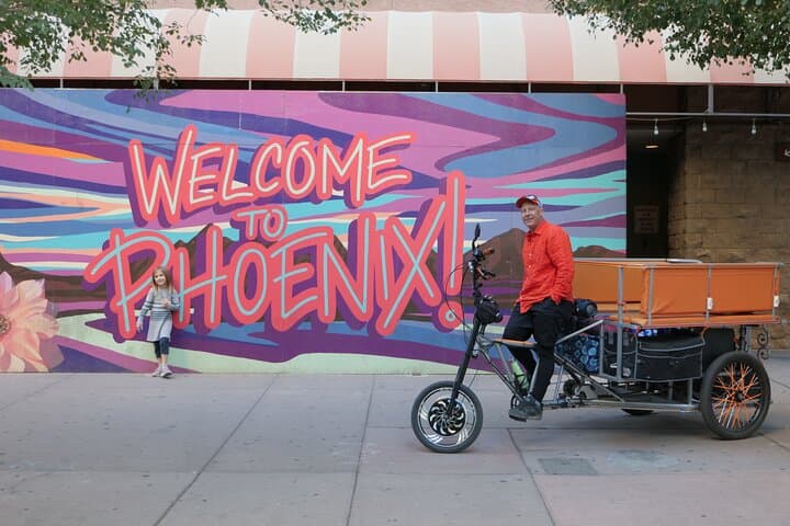 Explore Downtown Phoenix by Pedicab: Personalized Guided Tours