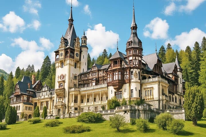 Transylvania Day Tour: Dracula’s Castle, Peles Castle & Brașov from Bucharest