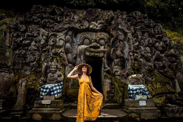 Elephant Cave & Hidden Waterfalls — Private All-Inclusive Day Tour in Bali