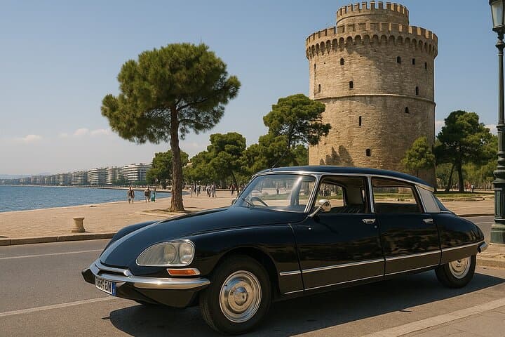 Coastal Classic Drive: Private Vintage Citroën Tour of Thessaloniki photo 5