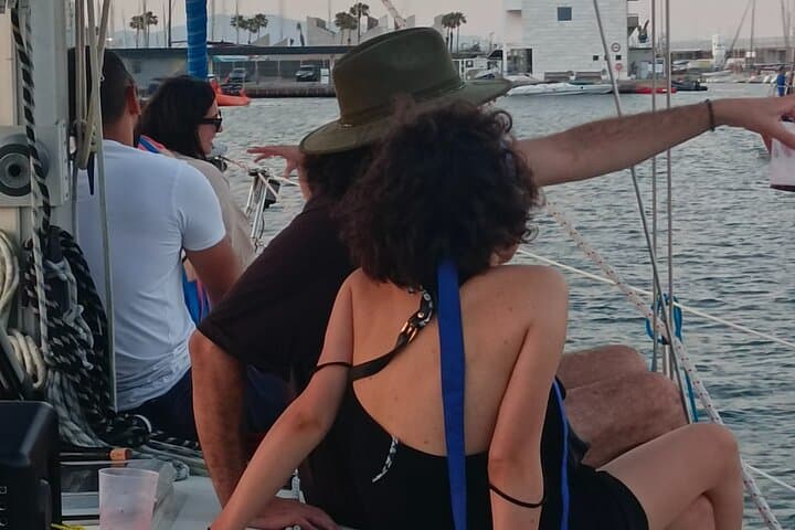 Sunset Sailing in Barcelona: Port Olímpic Cava Cruise and City Skyline Views photo 5