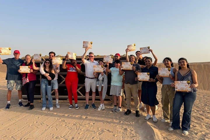 Sunrise Hot Air Balloon Over Dubai Desert: Love Lake & Wildlife Flight photo 2