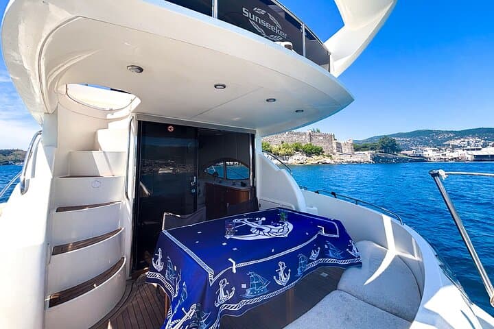 Sunset Private Yacht Cruise in Bodrum — 3-Hour Dinner, Snorkel & Paddleboard photo 6