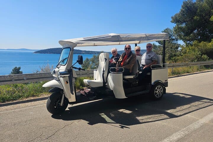 Split Tuk Tuk Sightseeing Tour: Eco-Friendly City Highlights & Marjan Views photo 3