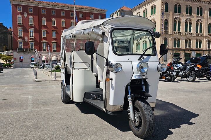 Split Tuk Tuk Sightseeing Tour: Eco-Friendly City Highlights & Marjan Views photo 5