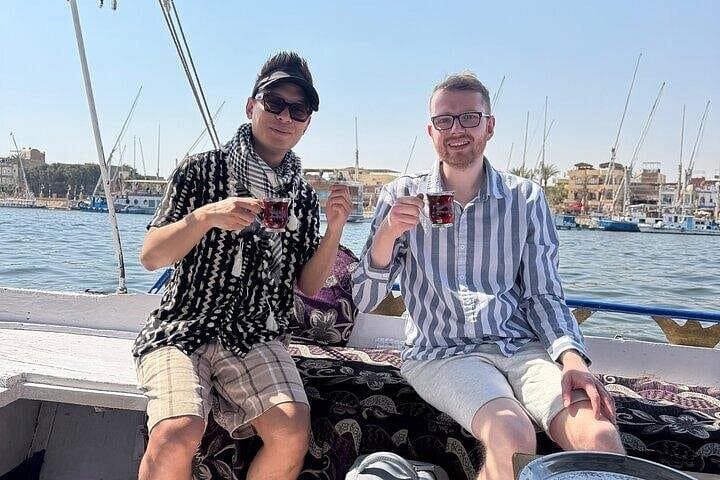 Private Luxor City Tour: Camel Ride & One-Hour Nile Boat Trip photo 1