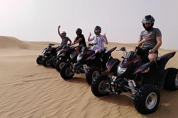 Doha Desert to Inland Sea: 4x4 Dune Ride, Sandboarding & Swim photo 3