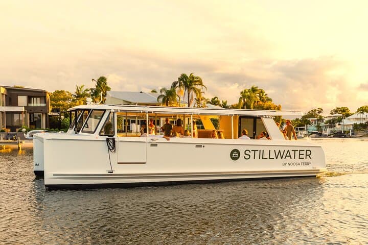Stillwater Luxury Noosa Sunset Cruise: Sunset Catamaran on the Noosa River