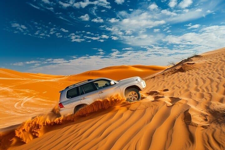 Dubai Desert Safari: Lahbab Dune Bashing, Sandboarding & BBQ Camp