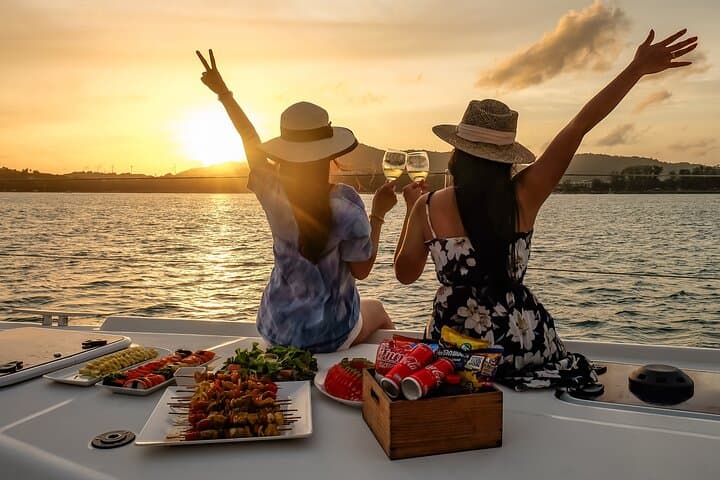 Sunset Catamaran to Racha & Coral Islands — Phuket Day Trip with Snorkeling photo 1